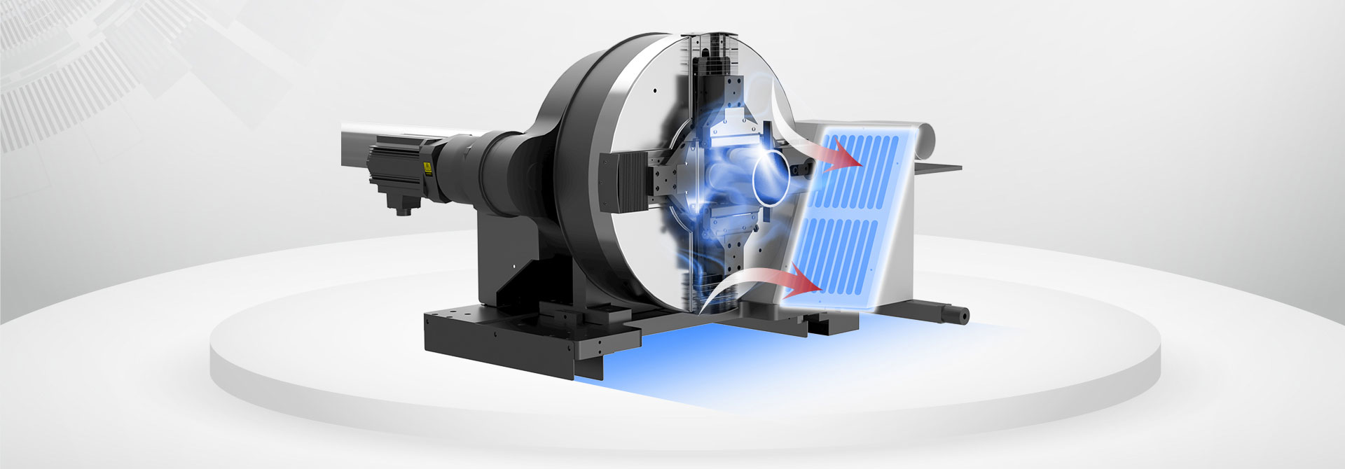GS-TG Series Tube Laser Cutting Machine